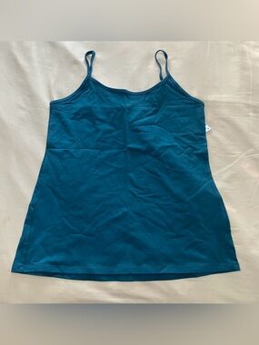 Torrid Foxy Cami Size 1 (US 15/16) Legion Blue 95% Cotton Stretch Tank NWT